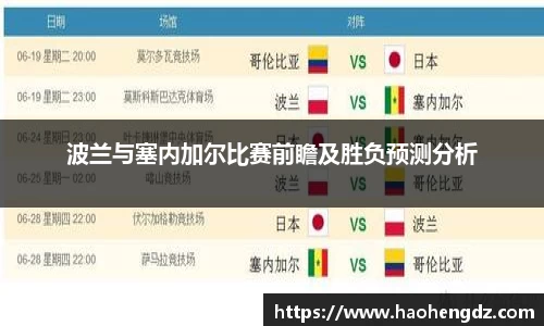 波兰与塞内加尔比赛前瞻及胜负预测分析